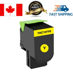 EGALAXY Lexmark 70C1Hy0, 701Hy Toner Cartridge, Compatible In Yellow