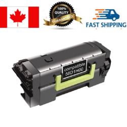 EGALAXY Lexmark 58D1H00 Toner Cartridge, Compatible In Black