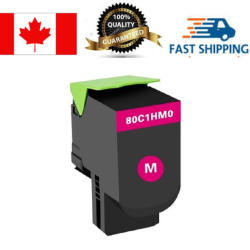EGALAXY Lexmark 80C1Hm0 Toner Cartridge, Compatible In Magenta