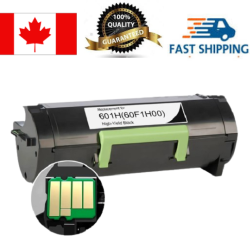 EGALAXY Lexmark 601H 60F1H00 Toner Cartridge, Compatible