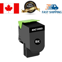 EGALAXY Lexmark 80C1Hk0 Toner Cartridge, Compatible In Black