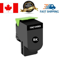 EGALAXY Lexmark 70C1Hk0, 701Hk Toner Cartridge, Compatible In Black