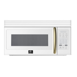 FORNO Scalo 30-Inch Over The Range Microwave Â€“ 1.6 Cu.ft, 300 Cfm Vent, Touch Control, Led Light In White