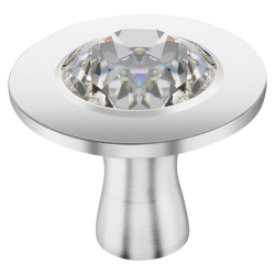 STAUB Cast Iron - Accessories Stainless Steel Round Knob Adorned With Crystal By Swarovski