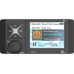 JBL R4500 Wake Series Marine Digital Media Receiver With Color Lcd Display