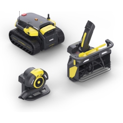 YARBO Robot Snow Blower And Robotic Blower With Modular Design, Auto-Charging, Ai Multi-Zone Mapping & Rtk for Navigation