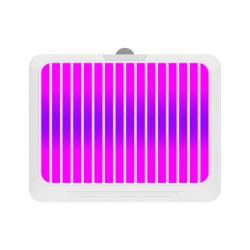 GREEN SCENIC Electronic Fly Trap - Uv + High Viscosity Rubber Sheet Dual Effect Trapping, Ultra-Quiet Operation, Low Power Consumption Design, 360°