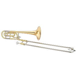 JUPITER Jtb1100Frq Performance Series Trombone With F Attachment And Rose Brass Bell