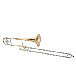 JUPITER Jtb1100Rq Performance Series Tenor Trombone With Rose Brass Bell - Lacquer