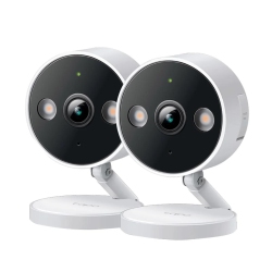 TP-LINK - 2-Pk Tapo C120 Indoor/outdoor Wi-Fi Home Security Cameras