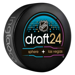 INGLASCO Entry Draft Hockey Team Logo Autograph Model Puck