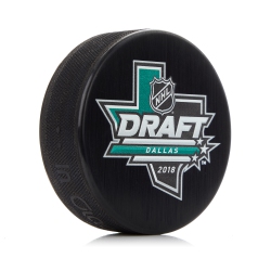 INGLASCO Entry Draft Hockey Team Logo Autograph Model Puck