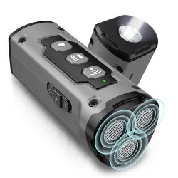 THE WAY Dog Repellent - Ultrasonic Anti-Barking Device, 3 Beams, Rechargeable Anti-Barking Device - Safe for Dog Training - - 3 Head High Power Dog