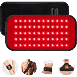 MYACUC & Infra Light Therapy Belt for Body, Wearable Light Therapy Wrap for Back Shoulder Waist Muscle Pain Relief, Light Therapy Pad for Body In Red