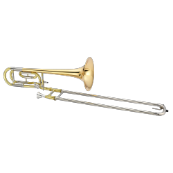 JUPITER Jtb1150Q Performance Series Trombone With F Attachment And Rose Brass Bell
