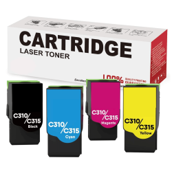 GENERIC Remanufactured Xerox C310 C315 Toner Cartridges Bcym 8K Value Pack