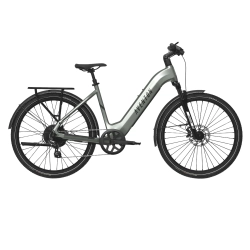 AVENTON Level.3 Step Through Commuter Ebike | Regular Size | Glacier | 864W Peak Power | 45Km/h Top Speed | 112Km Max Range In Mint