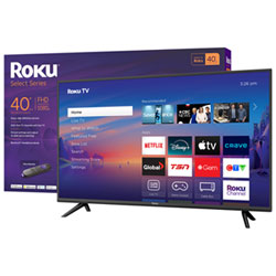 Roku 40" Select Series 1080p FHD LED Roku TV Smart TV (40R3C5CA) - 2025