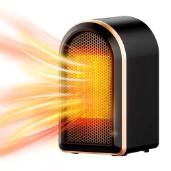 MYACUC Electric Heater, 1200W Ptc Ceramic Fan Heaters, Portable Fast Heating for Home Low Energy Silent, Energy Efficient Space Heater