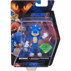 SONIC THE HEDGEHOG Movie 5 Inch Action Figure Wave 3 - Sonic With Emerald