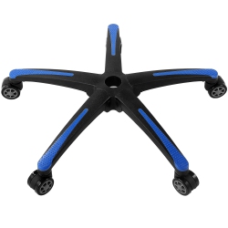 VEVOR 28" Office Chair Base Replacement, 2500 Lbs Static Load, Computer Desk Chair Stool Base Part \w 5 Casters And Reinforced Legs, Desk Chair Base