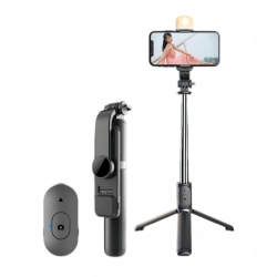 MYACUC 40 Inch Selfie Stick Phone Tripod With Wireless Remote Extendable Tripod Stand 360 Rotation Compatible With Iphone, Android Samsung Smartphone