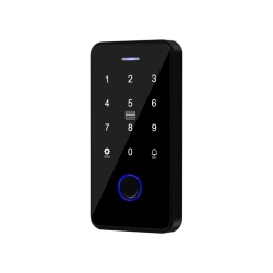 THE WAY Waterproof Fingerprint Door, Integrated Lock System, Outdoor Card Swipe Magnetic Lock Electromagnetic Lock, Smart Password Lock System