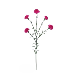 ALLSTATE Mini Carnation Artificial Floral Spray - 27.5" - Fuchsia In Pink