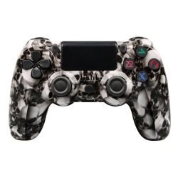 THE WAY Suitable for P4 Wireless Bluetooth Handle Dual-Mode Controller | Support Ps3/ps4/pc/ | Touchpad + RGB Lighting Effect + Dual Motor Vibration