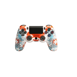 THE WAY Suitable for P4 Wireless Bluetooth Handle Dual-Mode Controller | Support Ps3/ps4/pc/ | Touchpad + RGB Lighting Effect + Dual Motor Vibration
