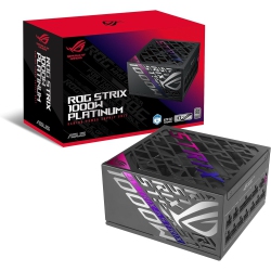 ASUS Rog Strix 1000W Psu, Fully Modular, 80+, Atx 3.1, PCie 5.0, Gan Mosfet, Intelligent Voltage Stabilizer In Platinum