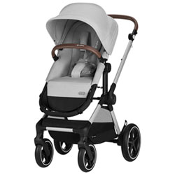 Cybex EOS Lux Convertible Stroller - Lava Grey/Silver Frame
