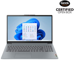 Open Box - Lenovo IdeaPad Slim 3 15.6" Touchscreen Laptop - Grey (AMD Ryzen 7 5825U/16GB RAM/512GB SSD)