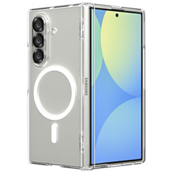 Spigen Crystal Hybrid Pro Fitted Hard Shell Case for Galaxy Z Fold 7 - Clear