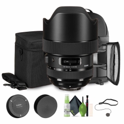 SIGMA 14-24MM F/2.8 Dg Hsm Art Lens Nikon F Bundle