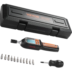 VEVOR 1/4" Drive Digital Screwdriver Torque Wrench, Electrician Torque Screwdriver \w Lcd, 2.65-70.67 In-Lbs Torque Range, 0.01 N.m Increment Torque