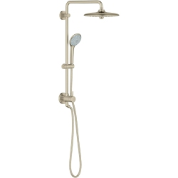 GROHE 27867En1 Retro-Fit Euphoria 25 Inch Shower System, 2.5 Gpm, Brushed Nickel