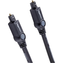 VECELOLIBILIS Digital Optical Audio Toslink Cable for Sound Bar, Tv - 3.3 Feet(1 Meter)