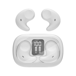 MYACUC Sleep Earbuds Bluetooth In-Ear Headphones, Mini Invisible Earbuds for Side Sleepers, Small Wireless Earphones Clear Call-White