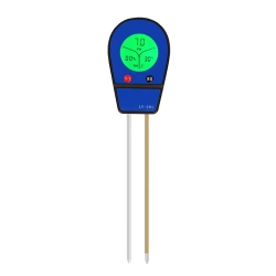 GREEN SCENIC Three-In-One Soil Ph Meter Humidity Temperature Ph Tester Humidity Moisture Soil Moisture Detector