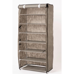 COMFY GOODS Portable 7-Tier Fabric Shoe Rack