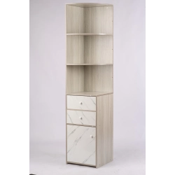 COMFY GOODS Chic Bookcase Storage – Elegant Organizer