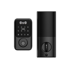 THE WAY Fully Automatic Smart Bolt Lock Tuya Lock Electronic Card Swipe Password Lock North American Styleindoor Wooden Door Locktuya Bluetooth