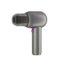 THE WAY Car Vacuum Cleaner, Mini Household Handheld Wireless Portable Car Vacuum Cleaner, USB Rechargeable Vacuum Super Dust Blower - In Gray