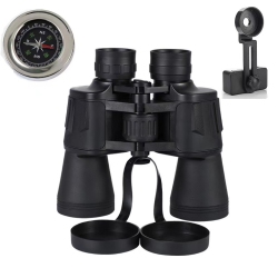THE WAY Binoculars 20X50 High Magnification High-Definition Low-Light Night Vision Large Eyepiece Outdoor Portable Telescope20X50 \w Mobile Phone