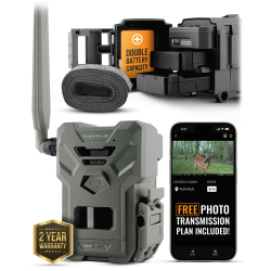 SPYPOINT Flex-Plus Cellular Trail Camera, 36Mp Photos And 1080P Videos W/ Sound, Double The Battery Capacity, Gps-Enabled, 100' Flash & Detection