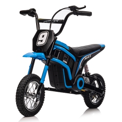 VOLTZ TOYS Upgraded Electric Dirt Bike for Kids, 24V 350W Motor, Max 24Km/h Hand Accelerator And Brake Lever