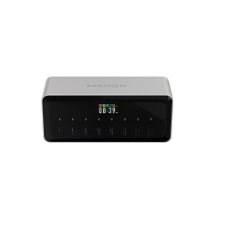 ISDT Mass2 200W Desktop Super Power Station, 200W Output, 6 USB-C Ports, App Control, Smart Power Allocation, Screen Display, Active Cooling
