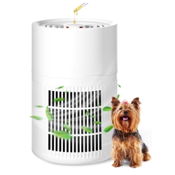 MAYCUC Small Home Air Purifier, Portable Air Purifiers for Room Pet Room Bedroom Office, Mini Desk Air Purifier for Odor Smoke Remove