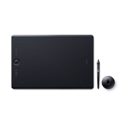 WACOM Intuos Pro 8.5" X 5.5" Creative Tablet With Stylus - Medium - In Black